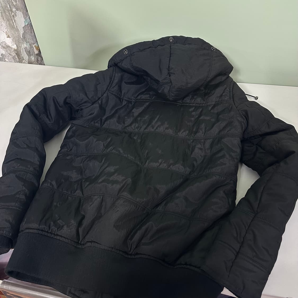 우먼S 캘빈클라인 CK 블랙 패딩 상품이미지6