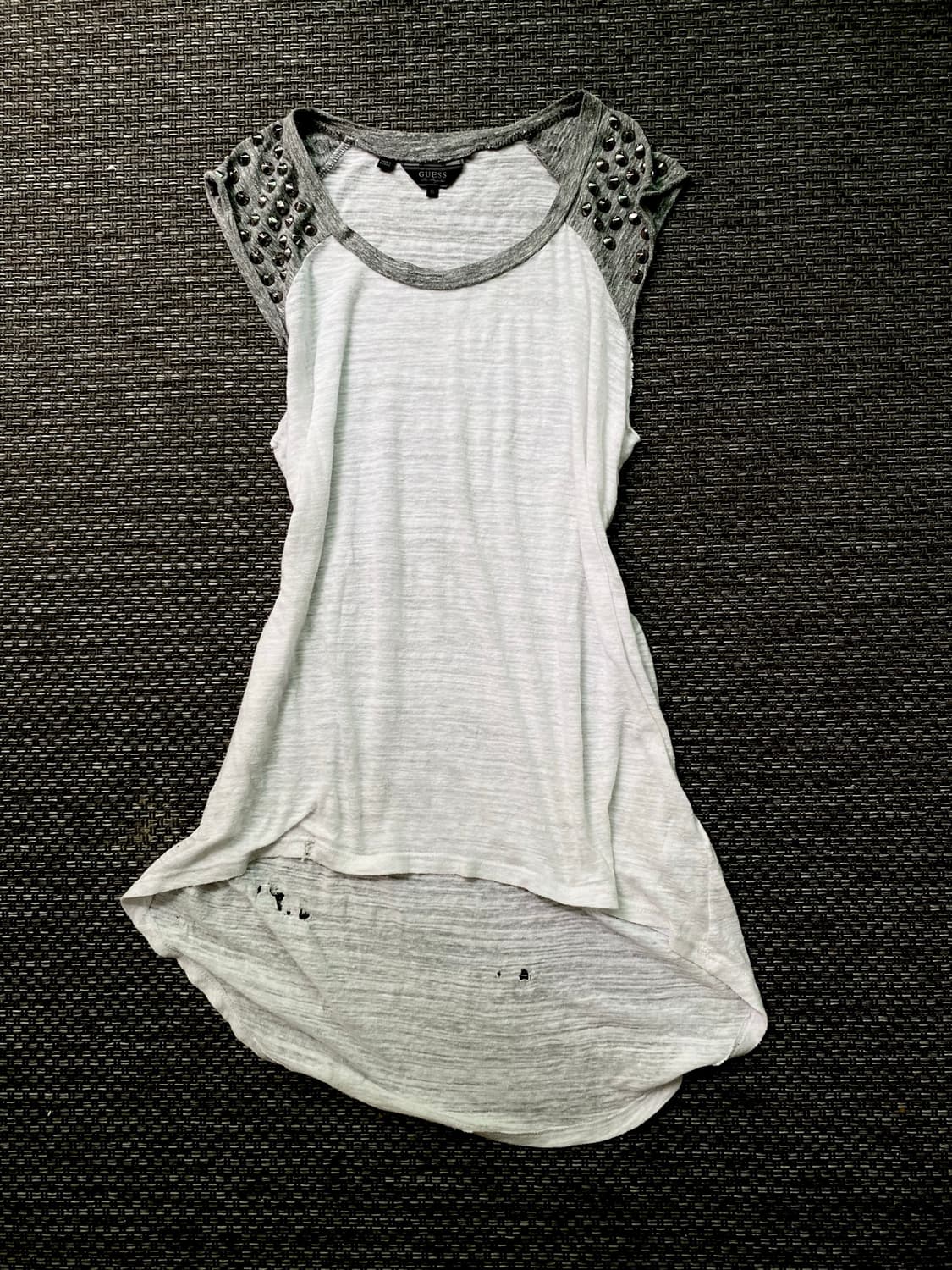 2000s Guess Stud Detail Sleeveless 상품이미지1