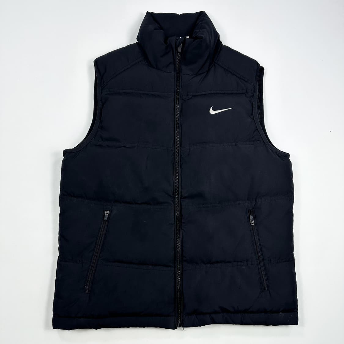 나이키 솔로 스우시 빈티지 여성 패딩 조끼 블랙 여성S 상품이미지1