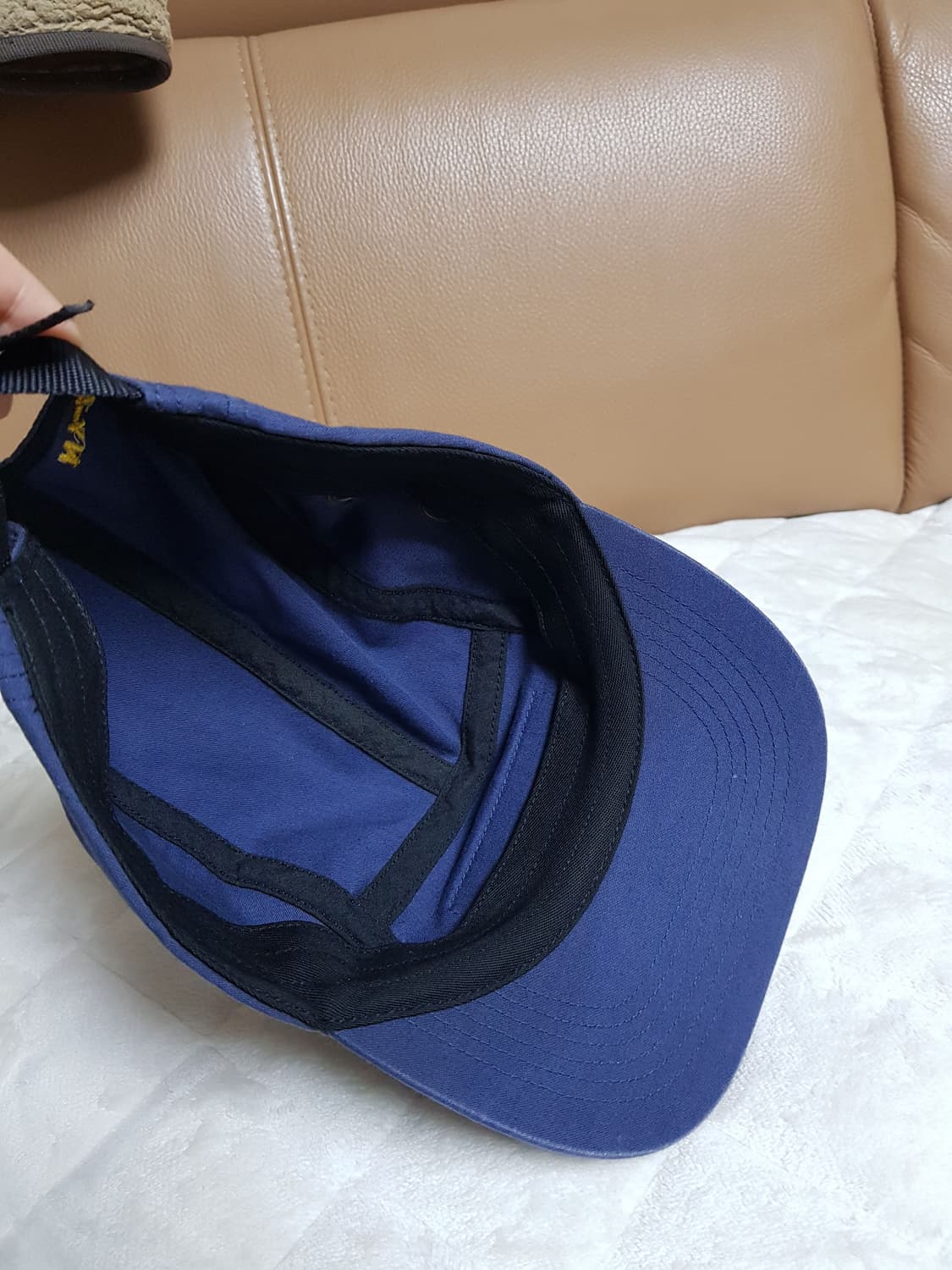 슈프림 밀리터리 캠프캡 모자 볼캡 네이비 23FW 상품이미지6