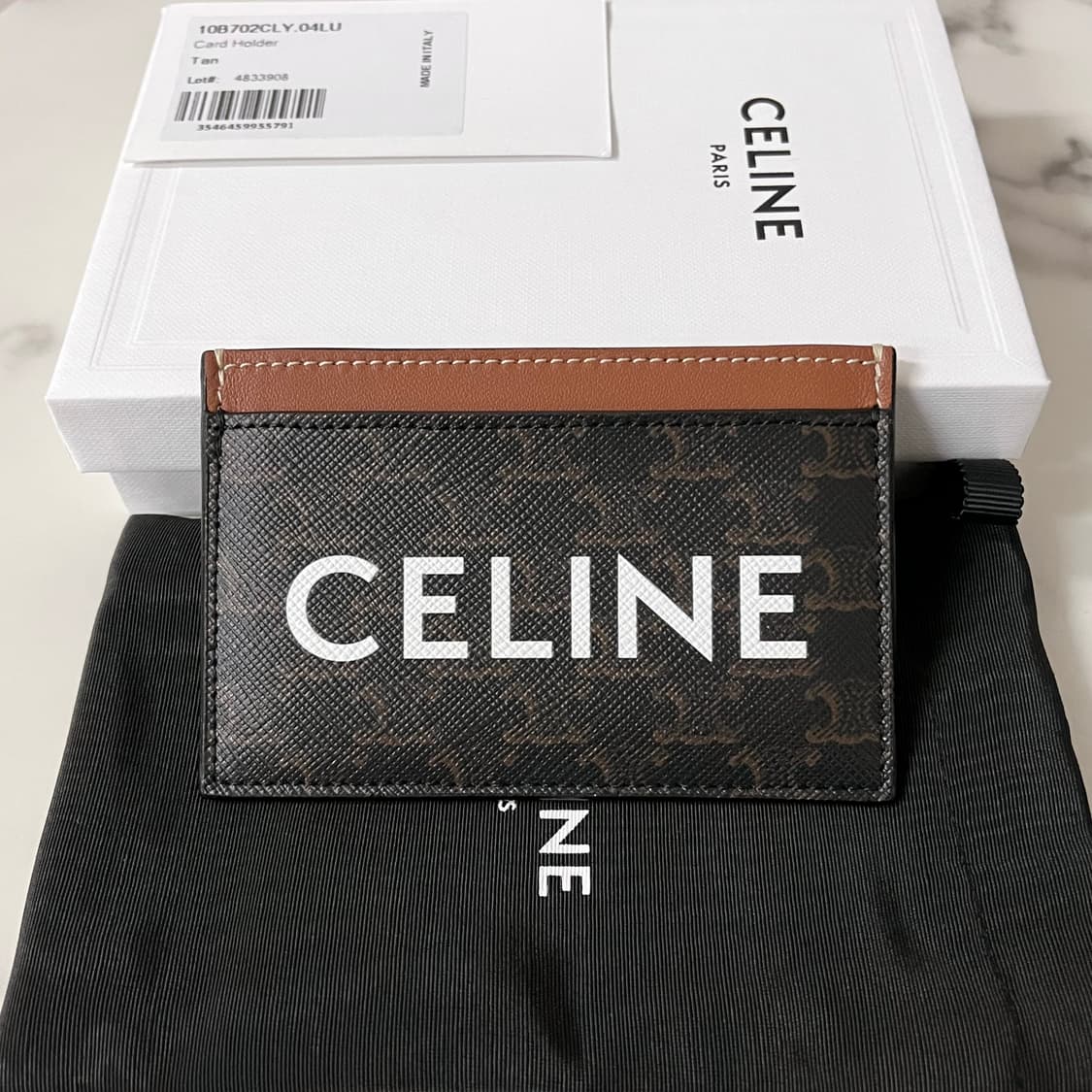 [S+급/정품] 셀린느 로고 트리옹프 카드지갑 상품이미지1