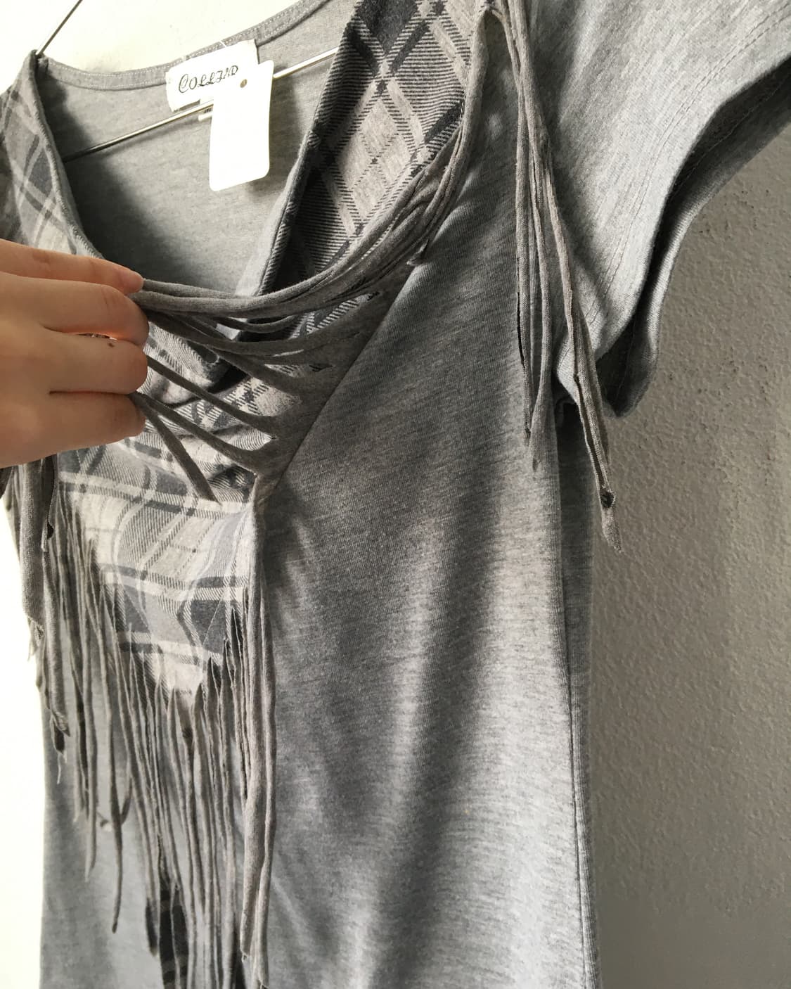 Scarf layered t shirt 상품이미지4