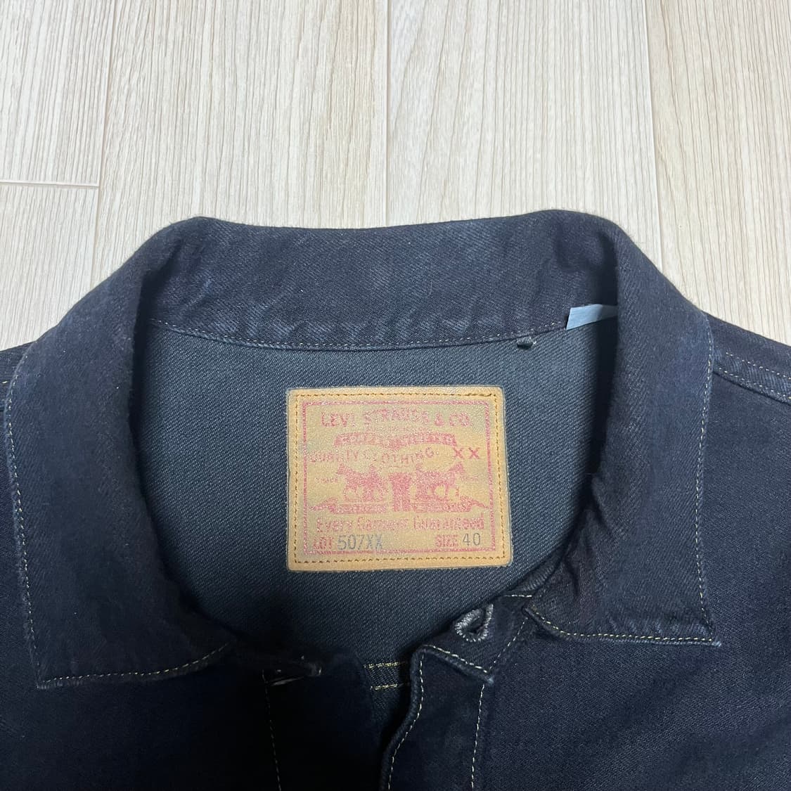 LVC 507XX 타입2 블랙리자드 사이즈 M 상품이미지2