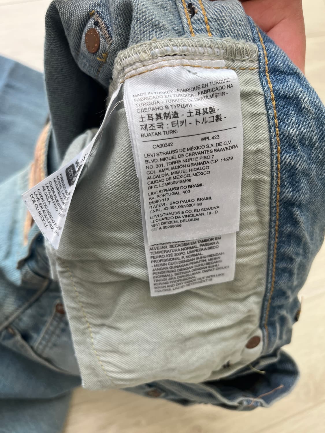 리바이스빈티지클로딩 LVC55501-0065 페인팅스플래터 34X32 상품이미지7