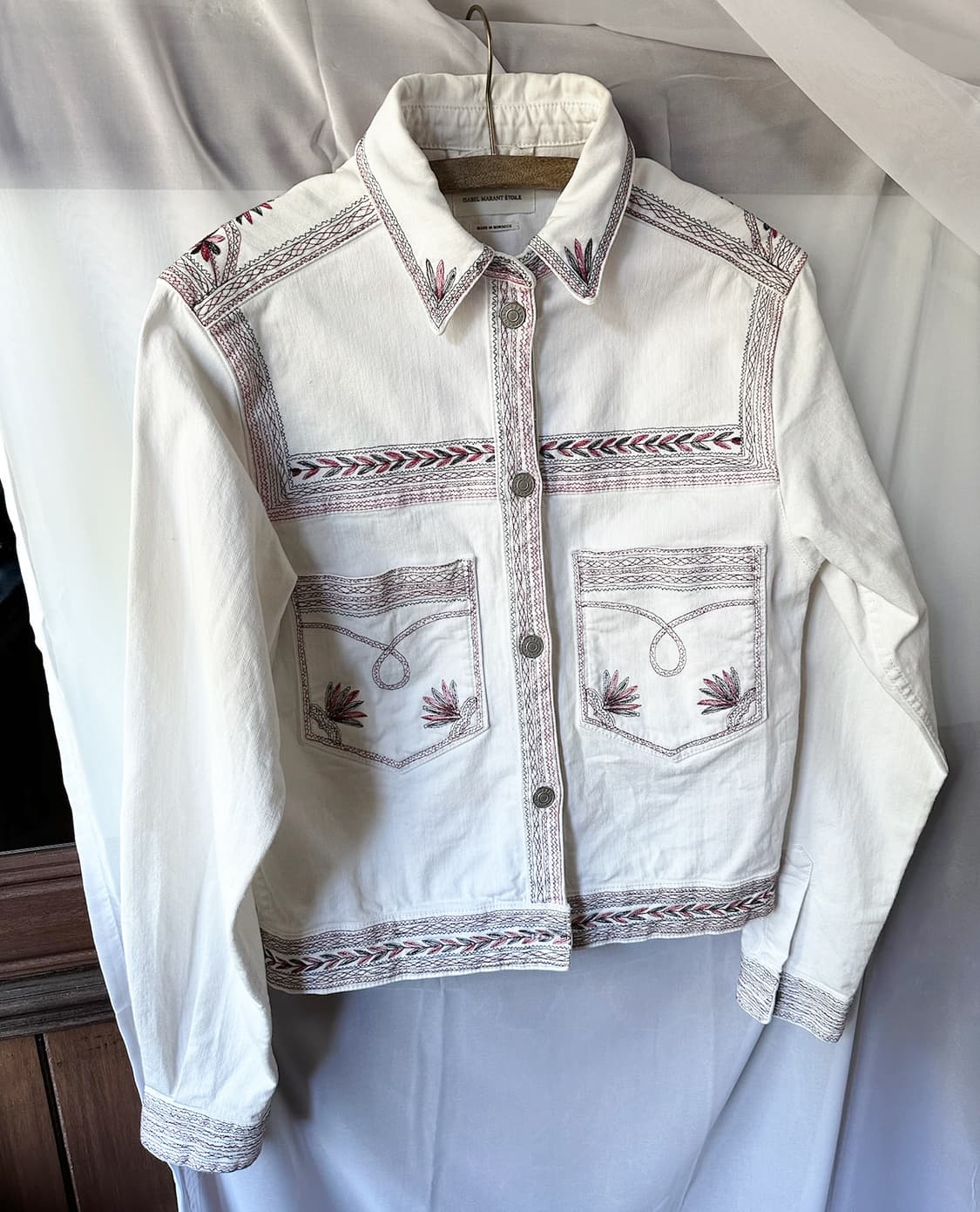 ISABEL MARANT ETOILE embroidered jacket 상품이미지4