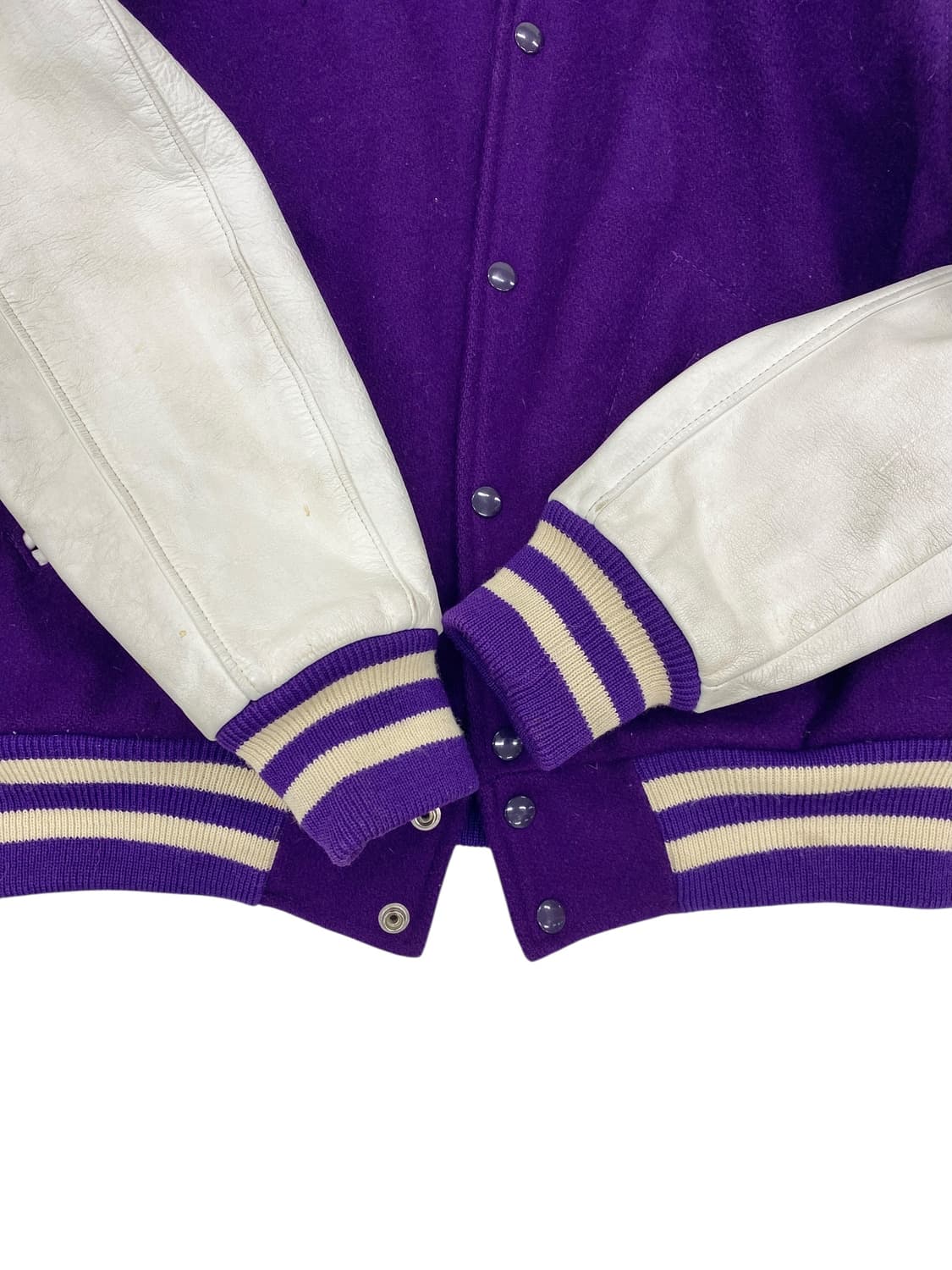 TM 에슬레틱 울/레더 바시티 자켓 상품이미지6