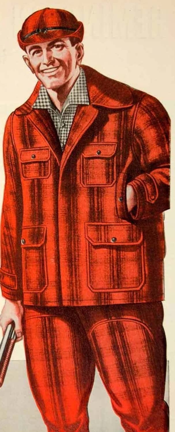 34~36) 50's 플레드체크 울 매키노 팬츠(RRL&LVC&폴로) 상품이미지2