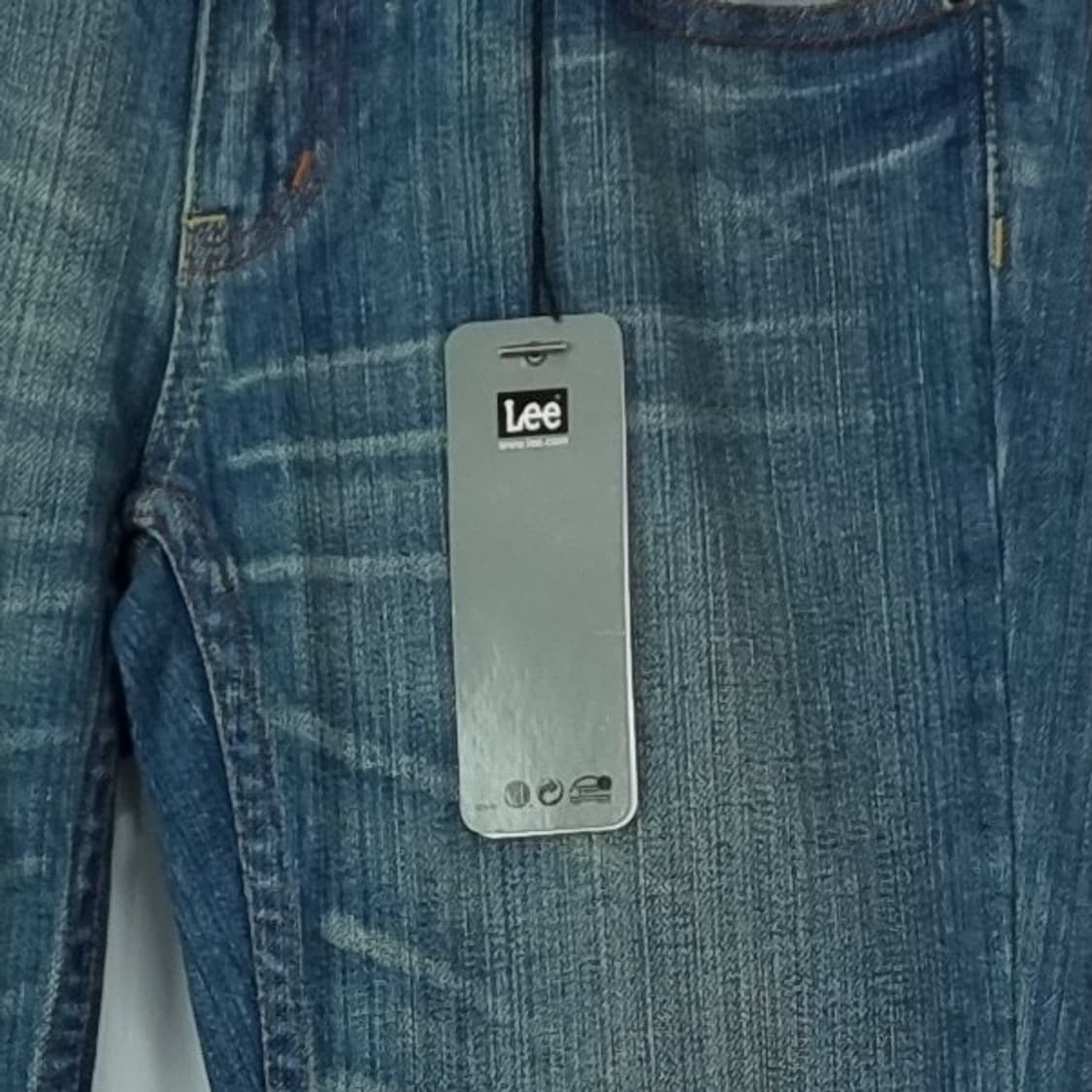 [리] (새상품) 슬림 세미 부츠컷 데님 팬츠 청바지 M15423 상품이미지6