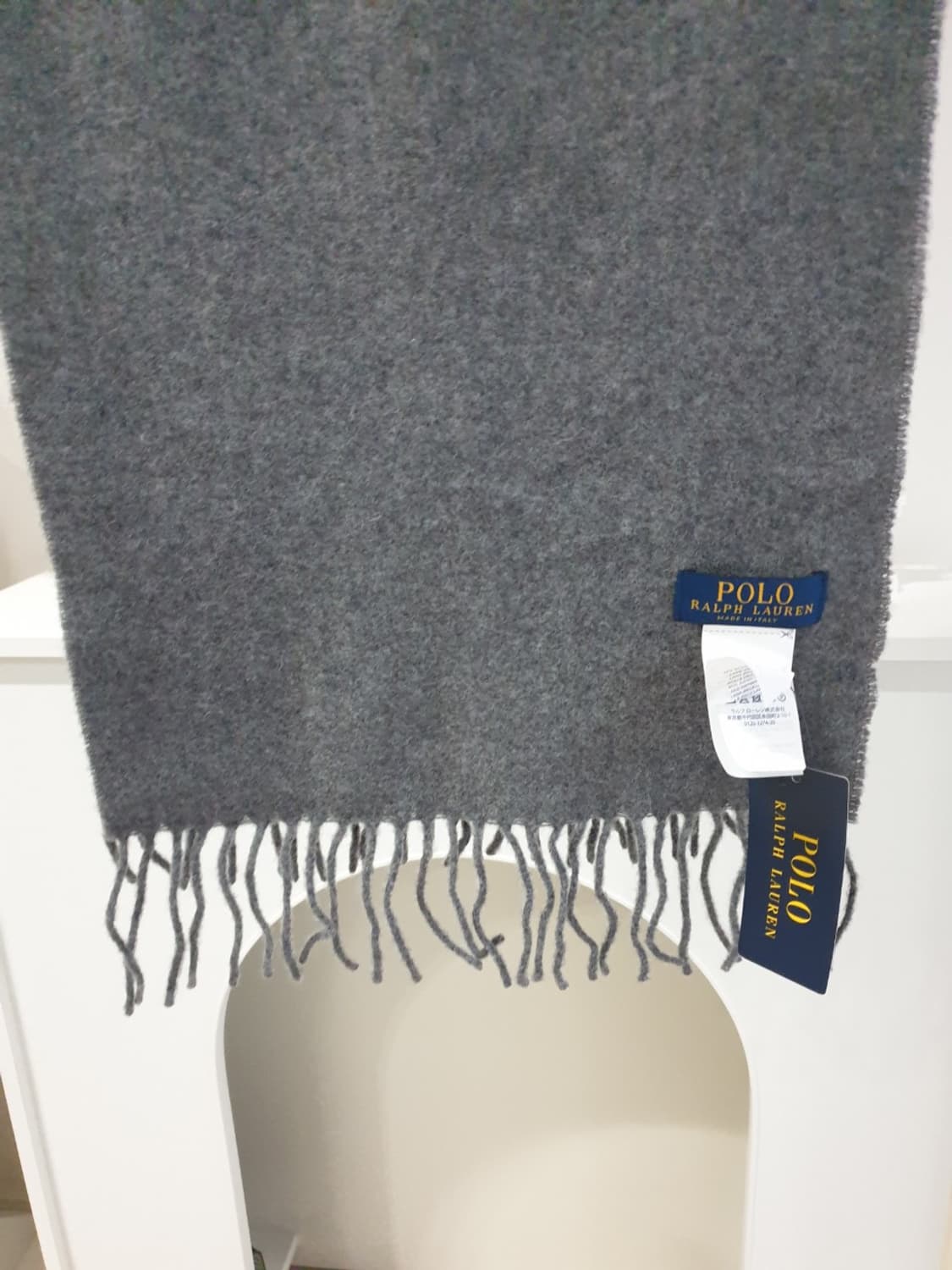 폴로 랄프로렌 그레이 머플러(새것) 상품이미지2