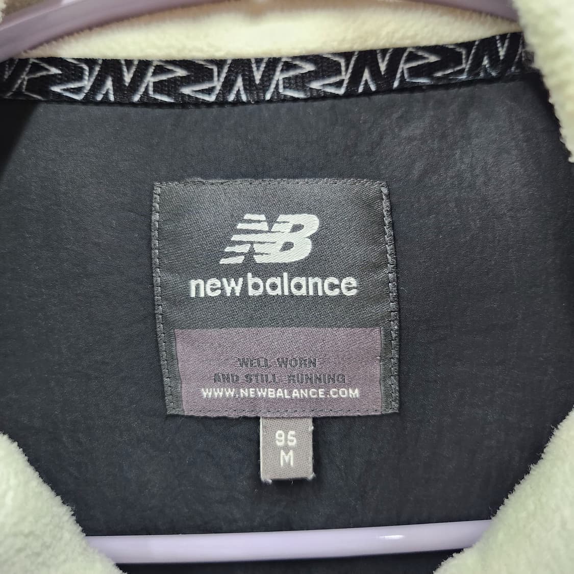 뉴발란스 후리스 스트링 집업 XL 상품이미지5