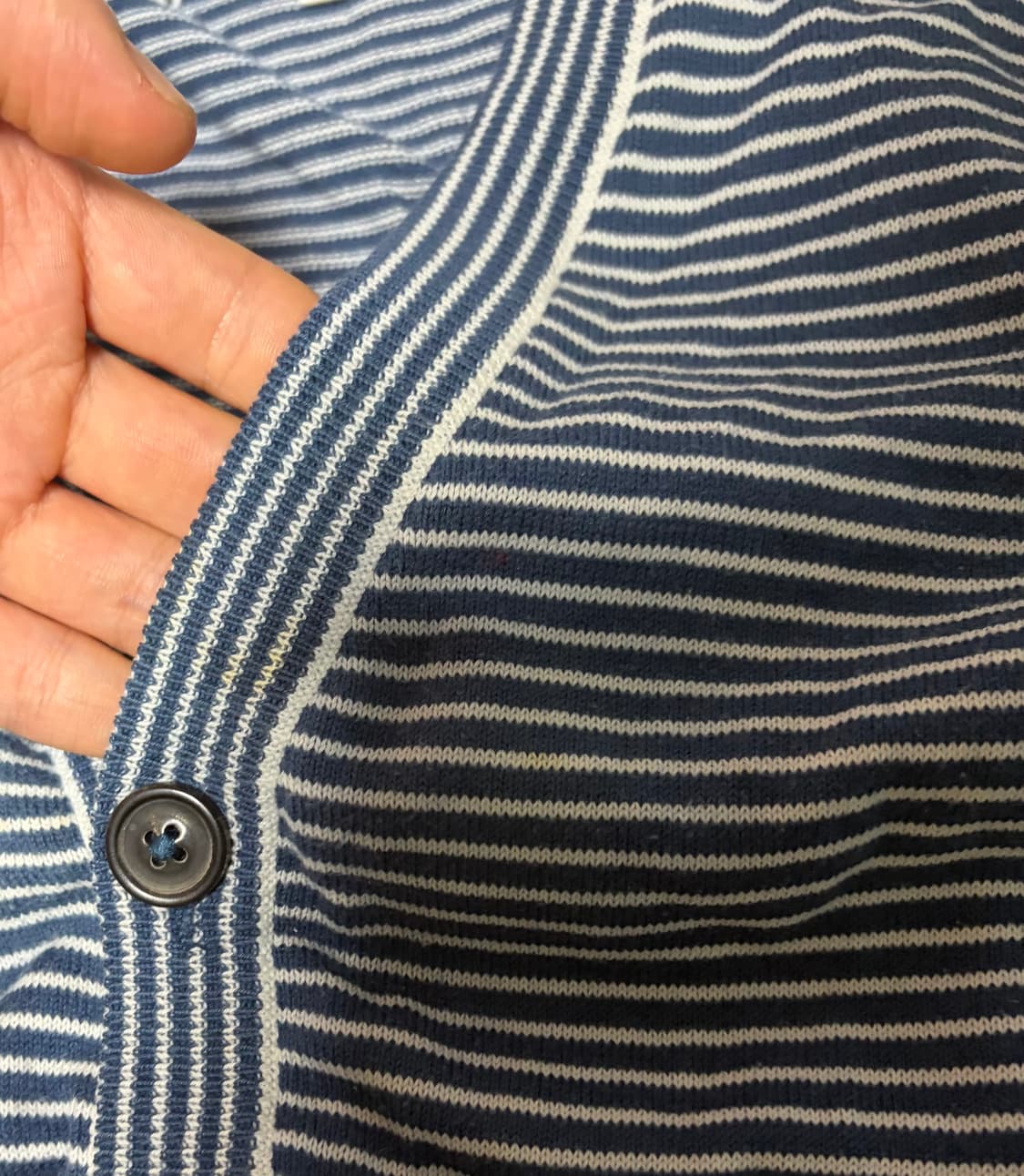 메종 마틴 마르지엘라 13ss 스트라이프 가디건 s사이즈 상품이미지5