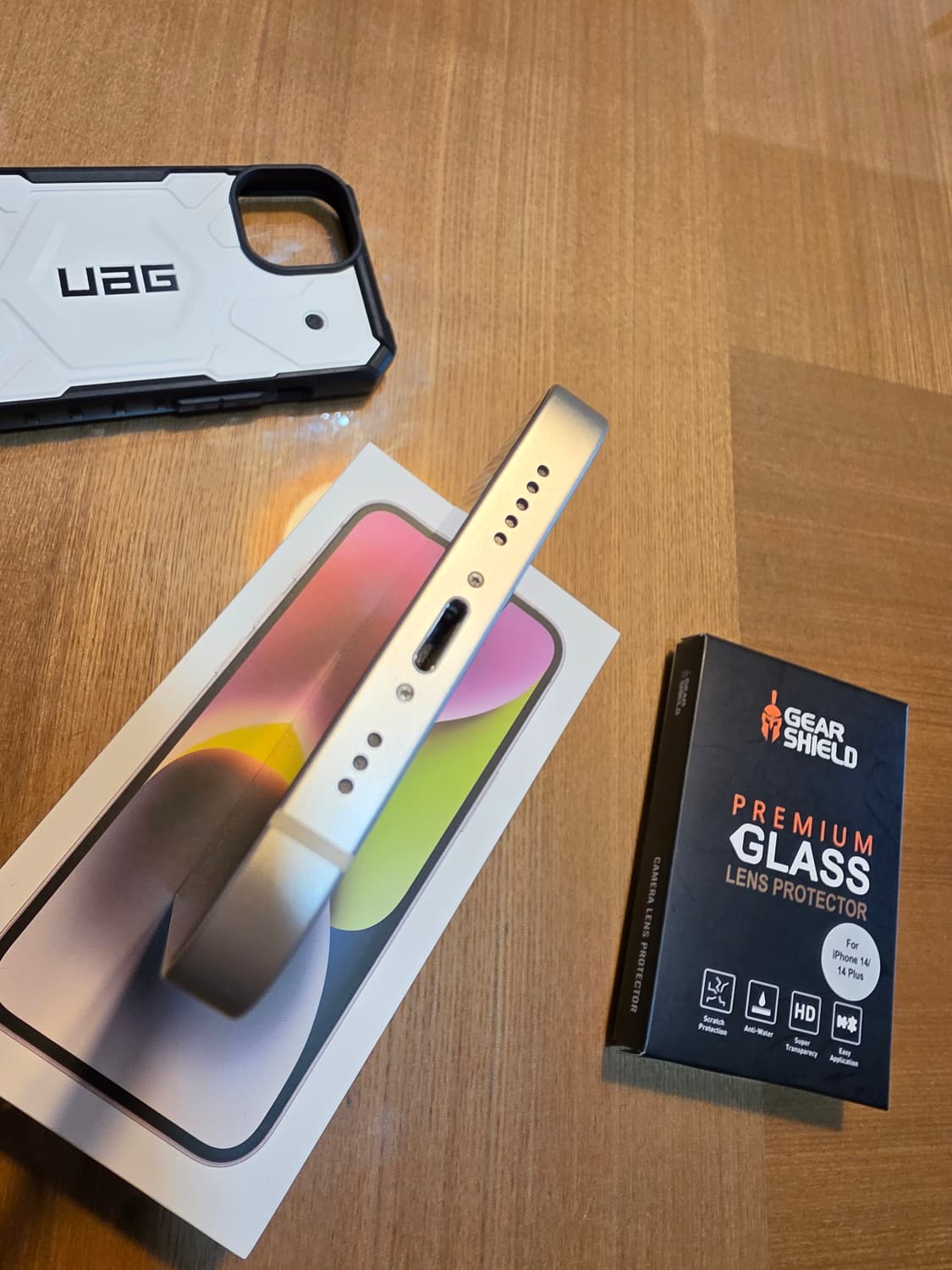 아이폰 14(128) 무기스 +UAG 정품케이스 상품이미지4