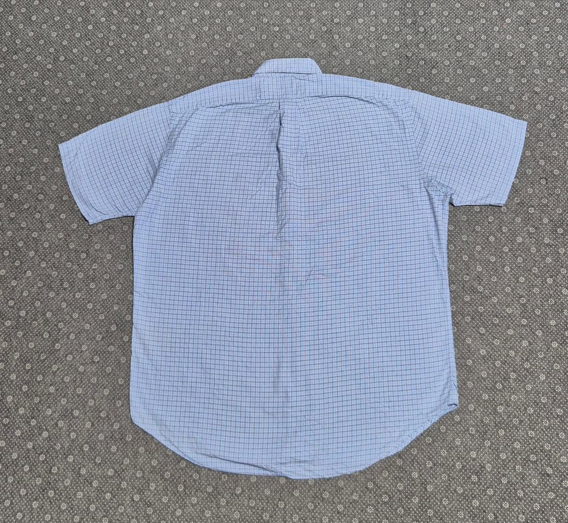 [M] 폴로 박스핏 블레이크 스카이블루 체크 -500 상품이미지2