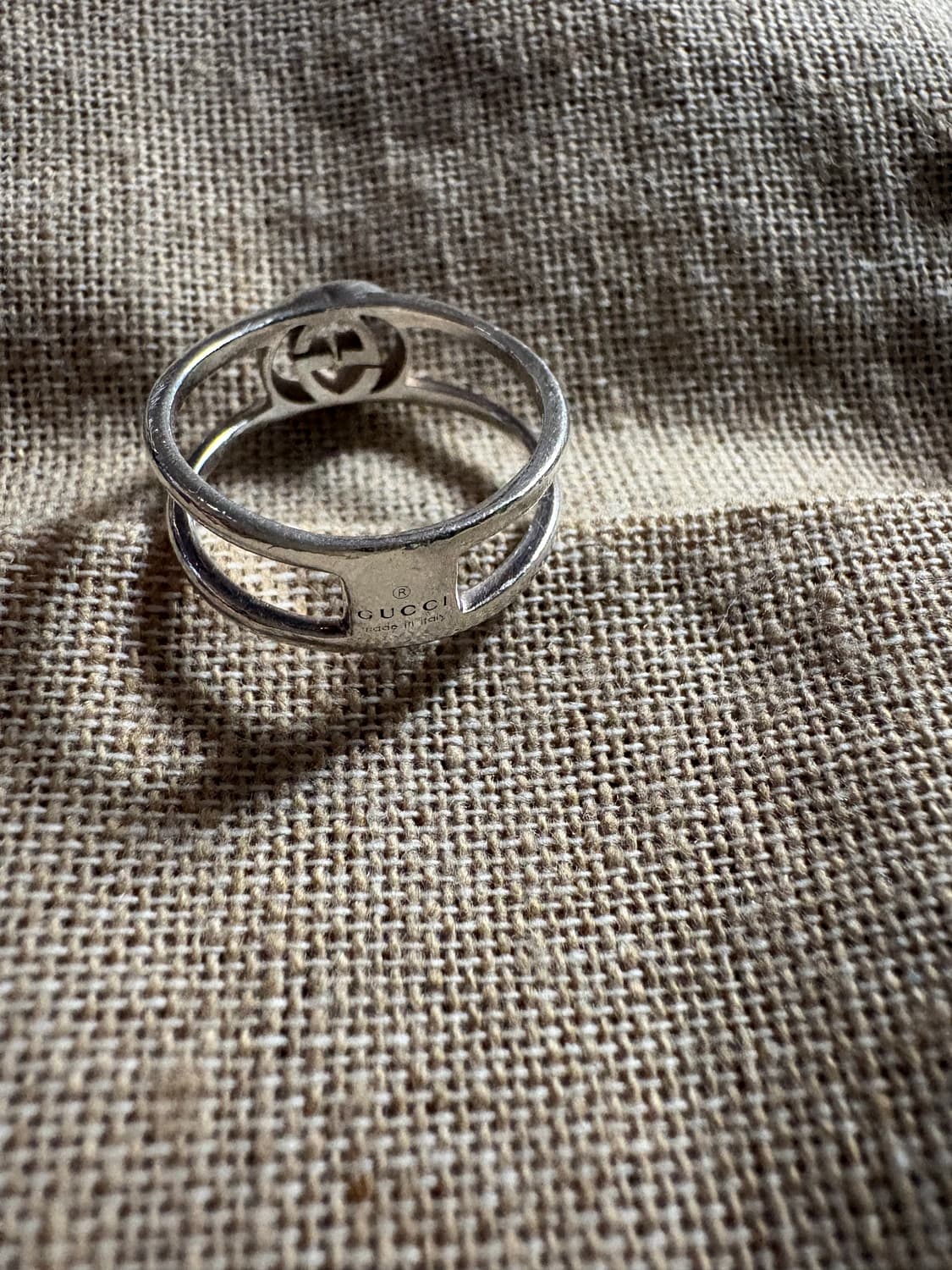 구찌 인터로킹 반지 상품이미지4