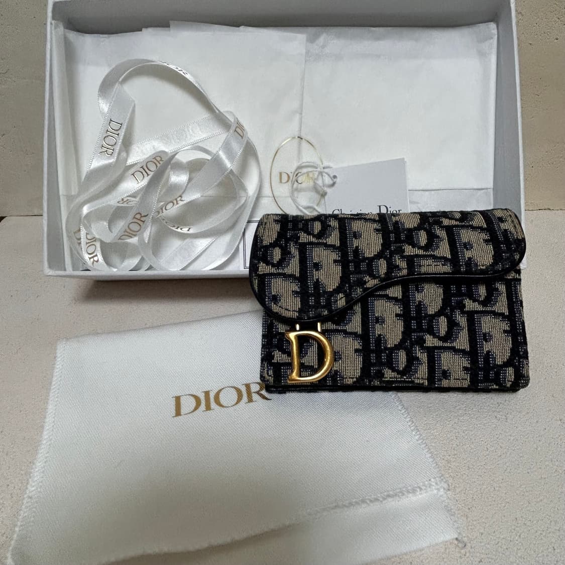 디올 오블리크 카드지갑 (풀박스) 상품이미지9