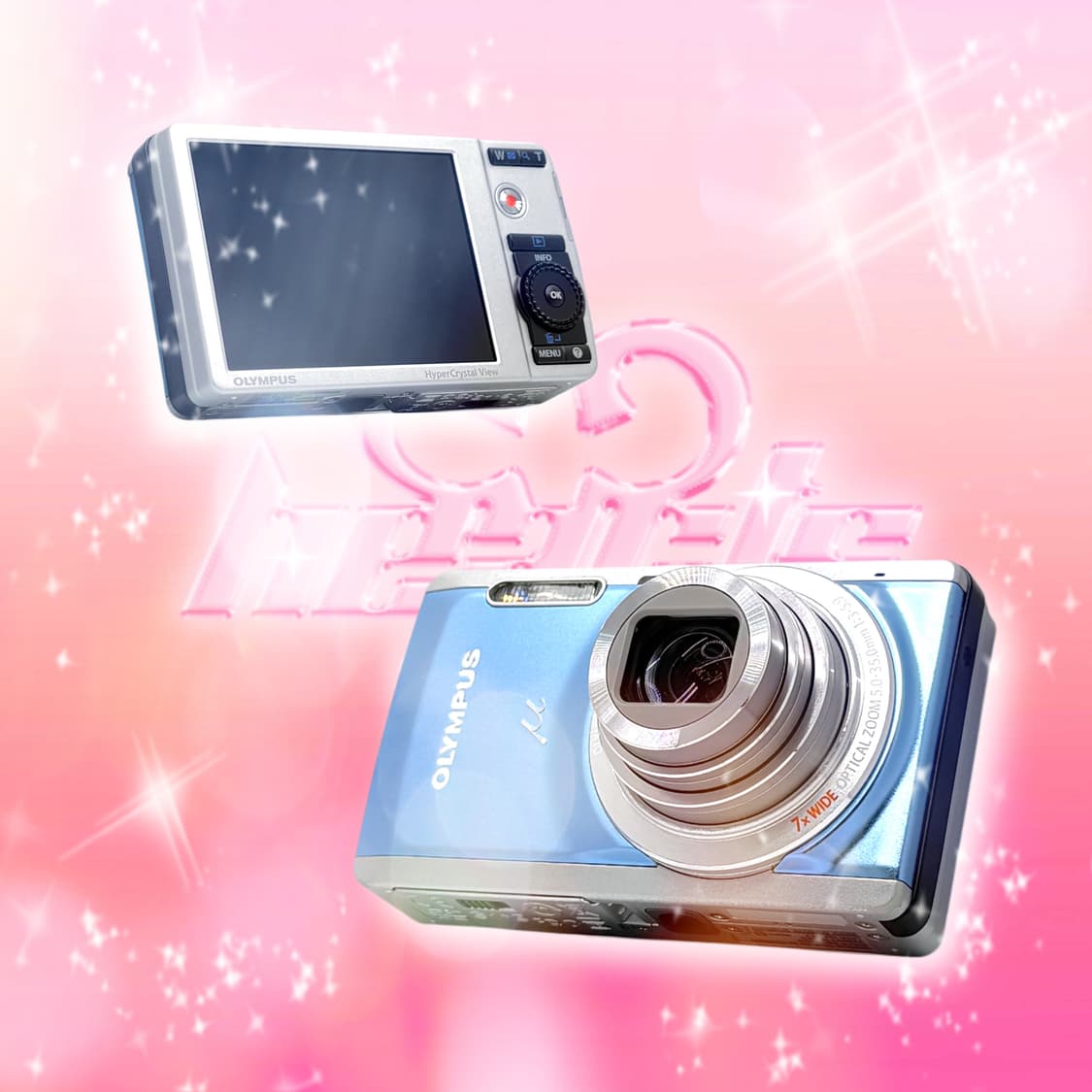 [하투하픽!] 올림푸스 뮤 7040 블루 디지털카메라 상품이미지1