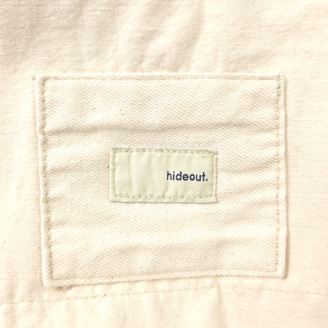 하이드아웃 오버핏 데님자켓 아이보리 (95) 상품이미지4