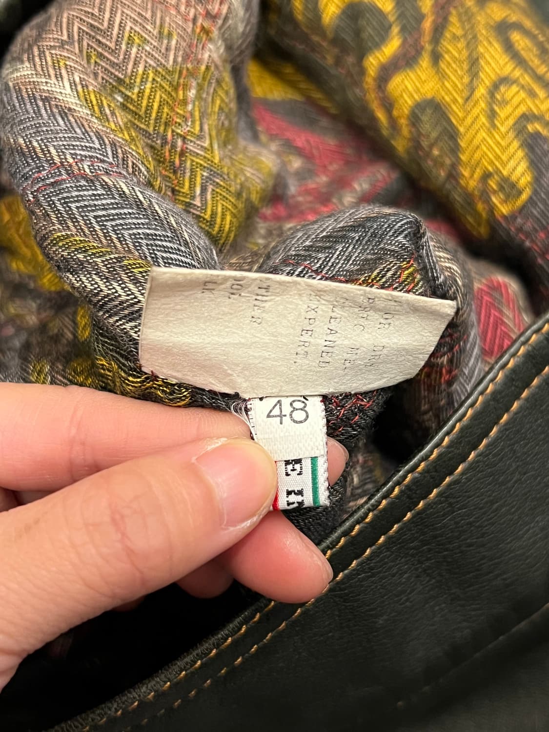 스페리 메이드 이태리 양가죽 자켓 처분  상품이미지5