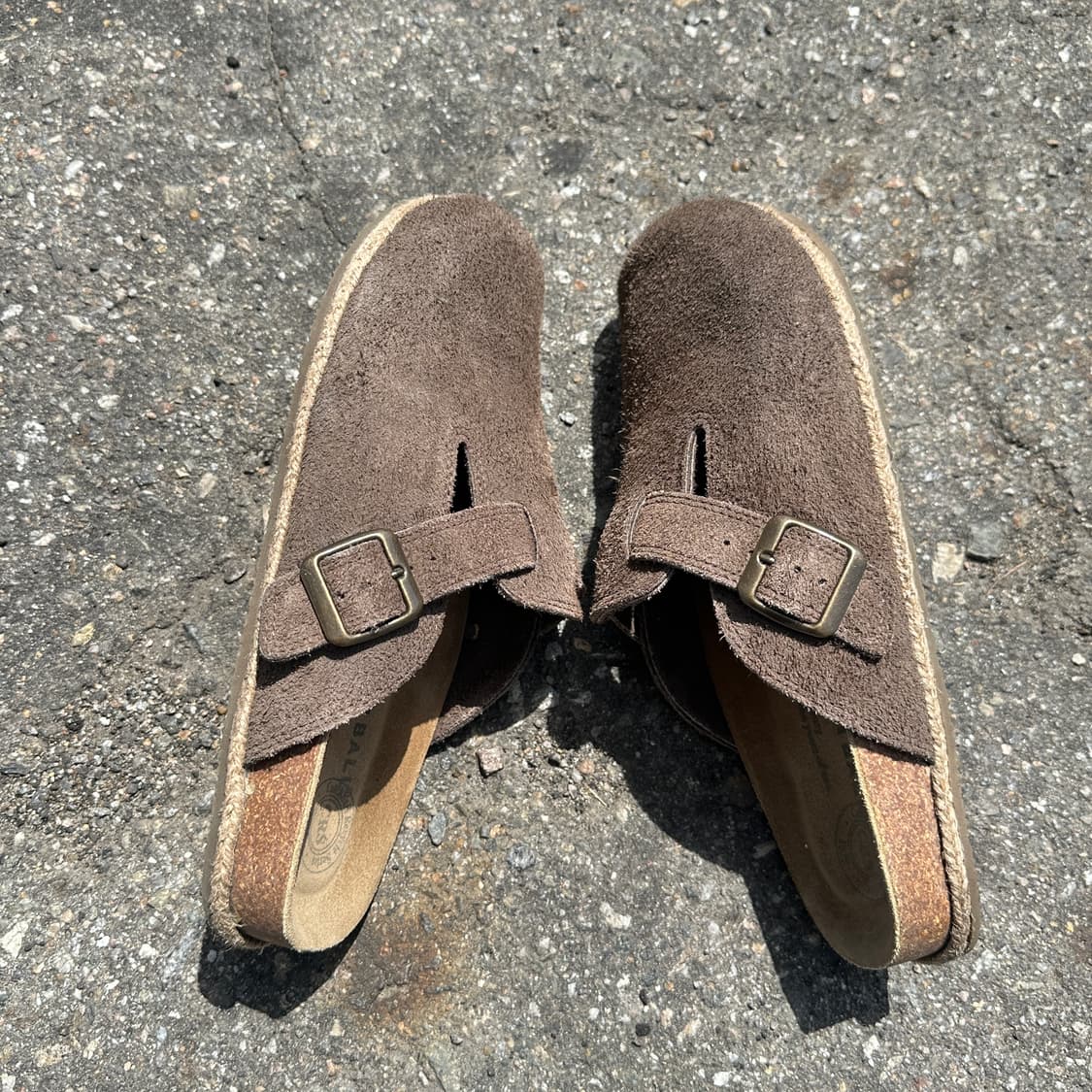 280 캐치볼 CS-01 SUEDE 클로그 뮬 슬리퍼 다크브라운 상품이미지6