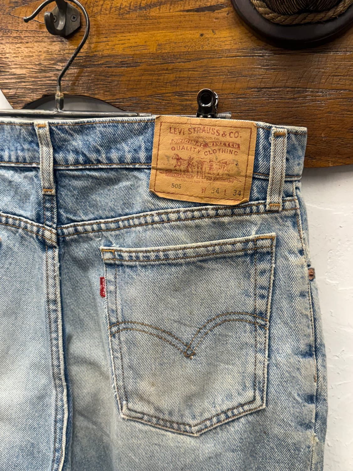 90s Levi’s 505 Regular Denim Pants 상품이미지3