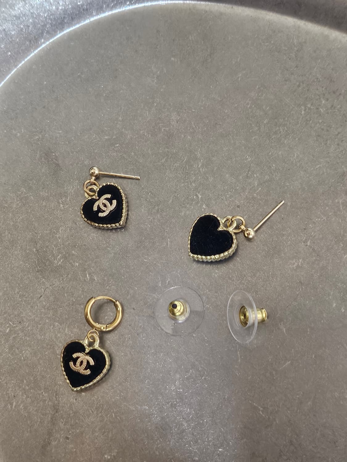 샤넬 빈티지 목걸이 업사이클링 벨벳하트 상품이미지4