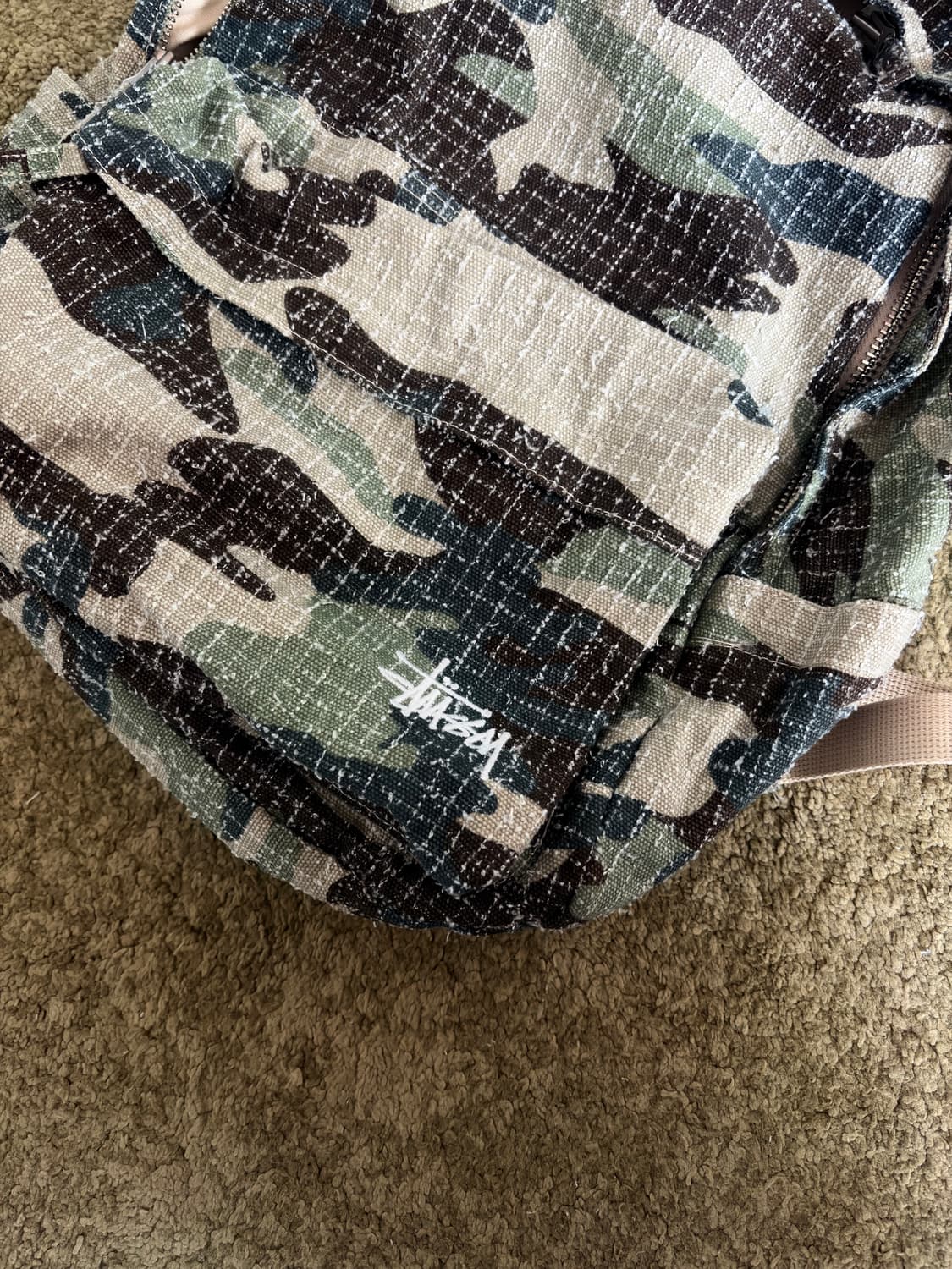 스투시 니들 펀치 백팩 카모 Stussy Needle Punch Back 상품이미지5