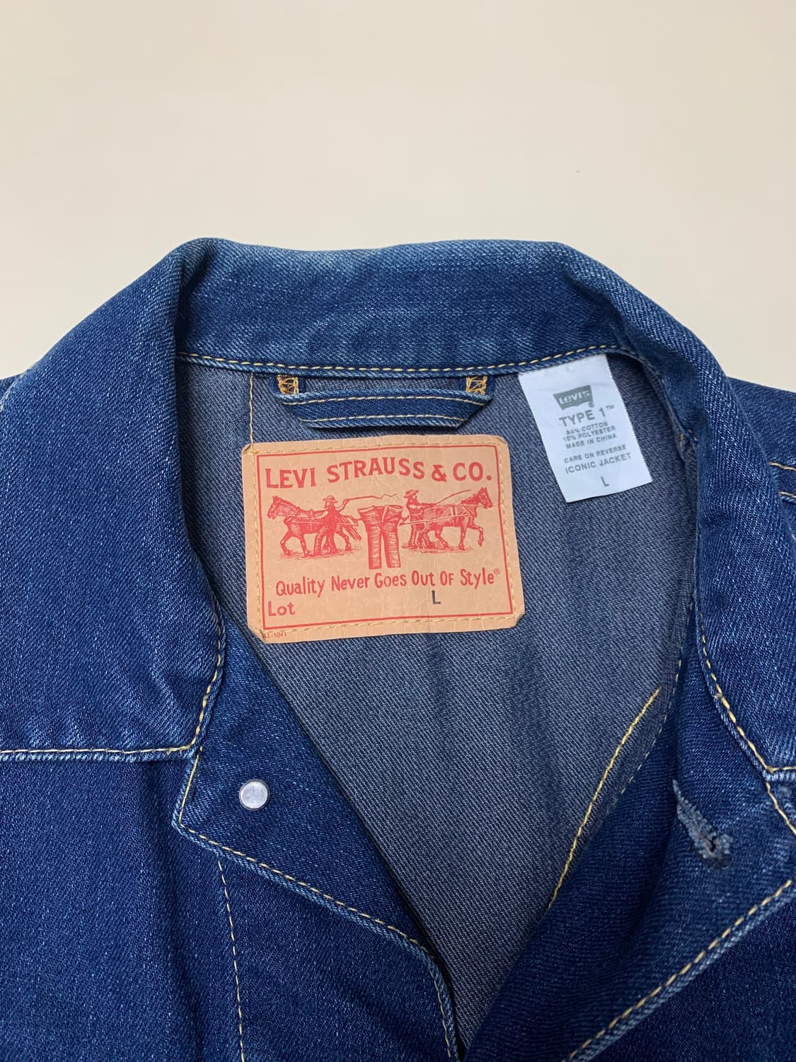 [L] 리바이스 타입원 데님자켓 상품이미지3