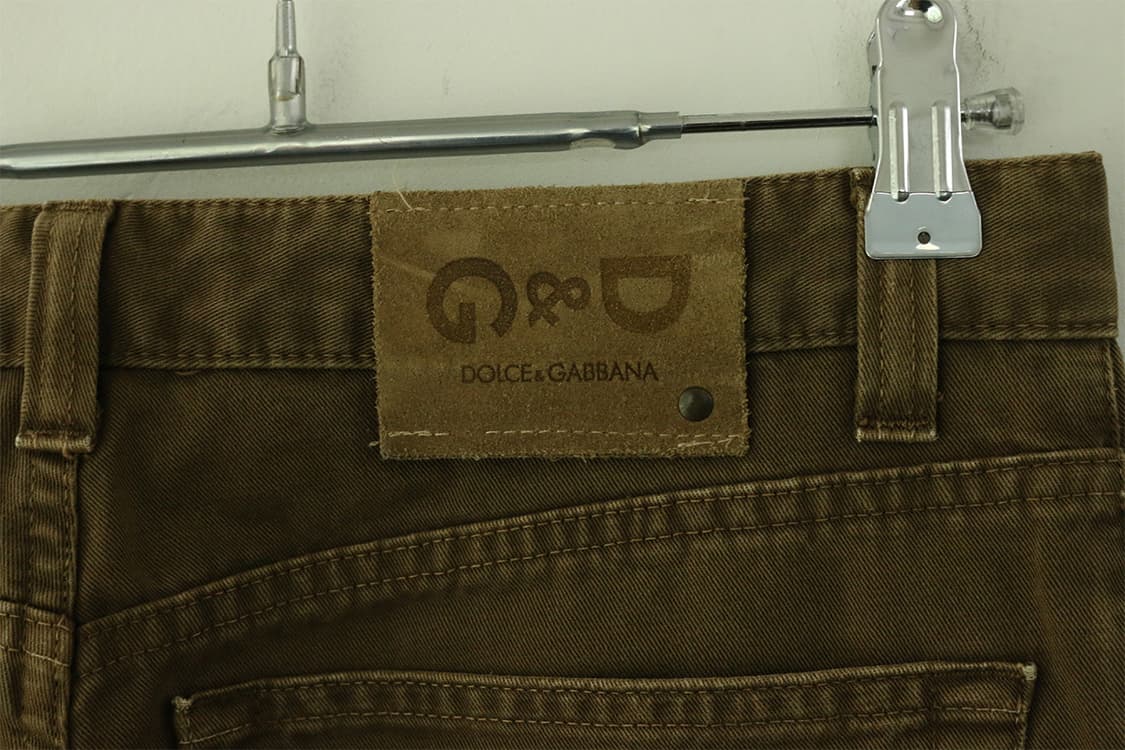 돌체 앤 가바나 스트레이트 코튼 팬츠 상품이미지8