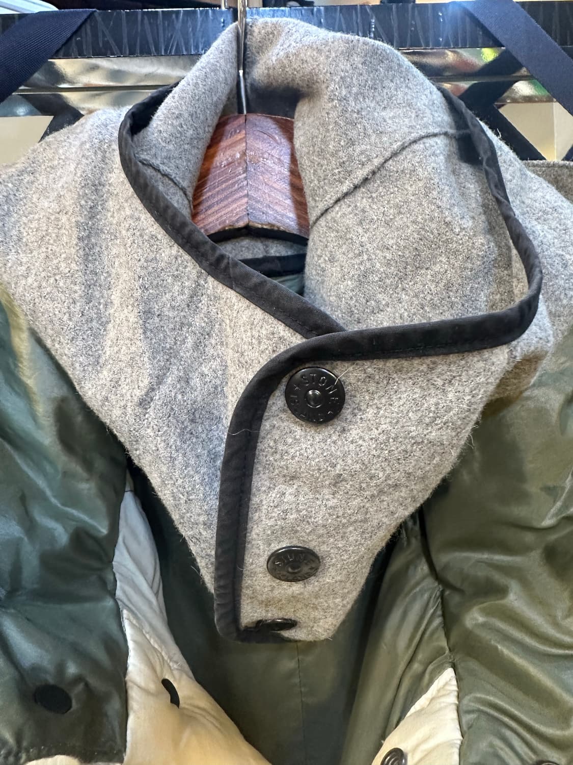 스톤아일랜드 화이트 패딩 상품이미지3