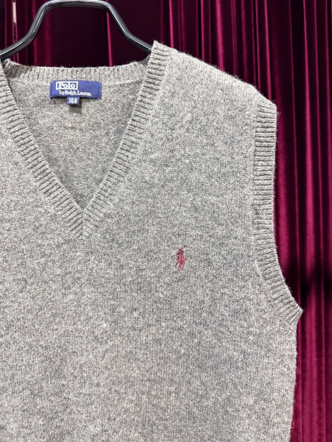 POLO by RALPH LAURE wool vest 상품이미지2