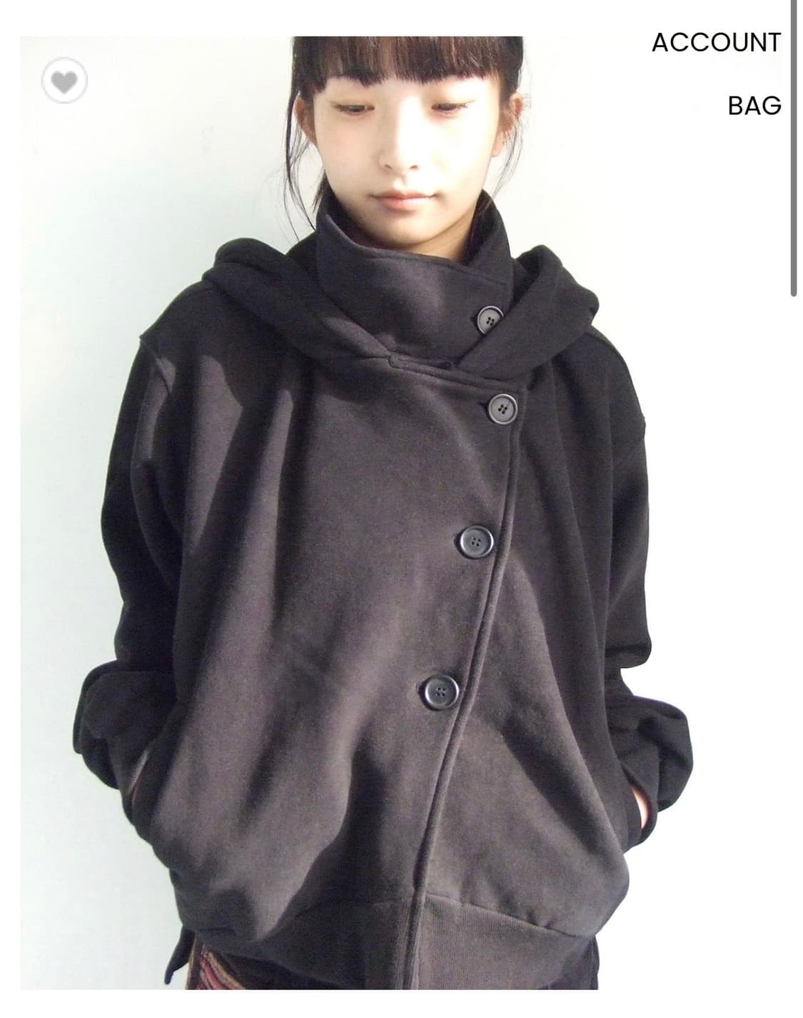 오스하이 oshigh 하이넥 후드집업 상품이미지1