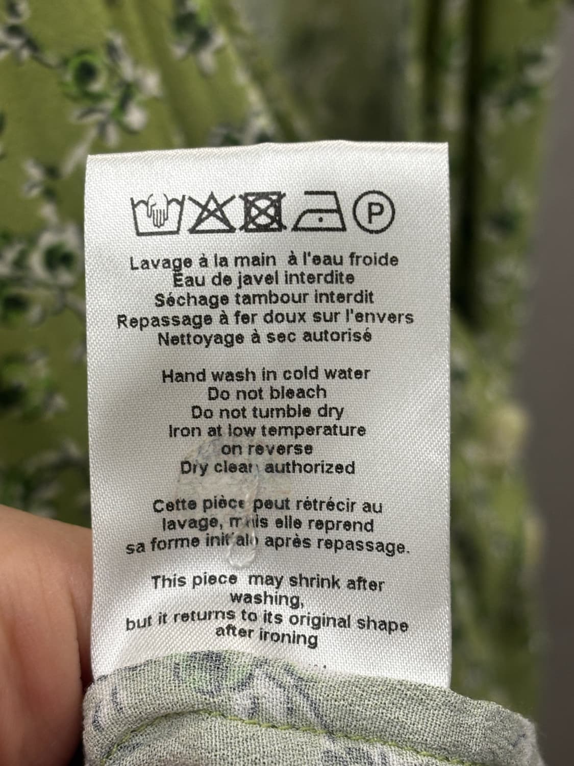 Rouje 꽃무늬 랩 원피스 38 상품이미지6