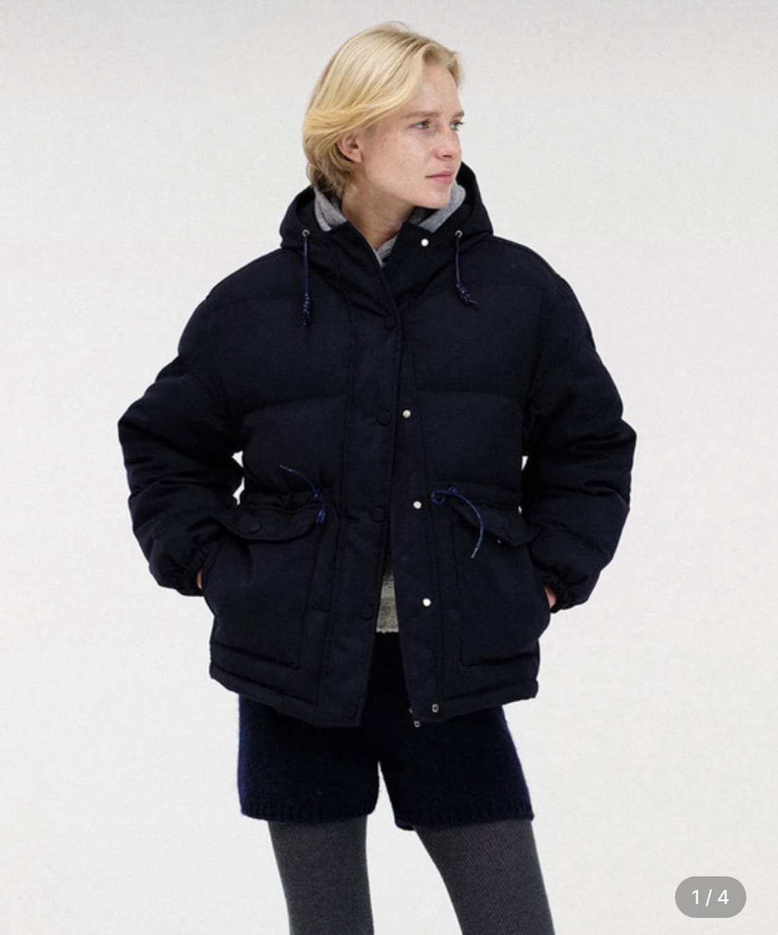낫띵리튼 Pred puffer parka (Dark navy) 상품이미지3