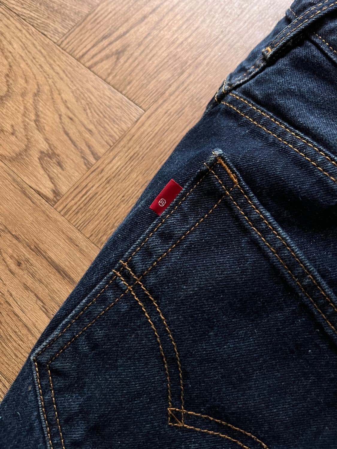 [34]리바이스 505 레귤러 스트레이트핏 생지 데님 팬츠 상품이미지8