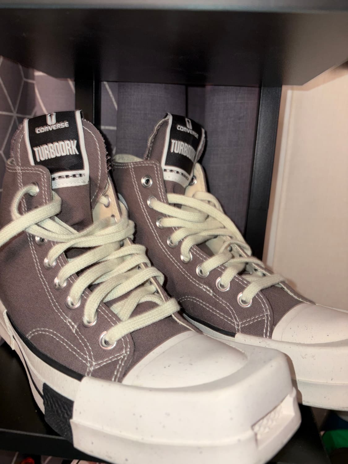 컨버스 다크쉐도우 터보 하이 그레이 상품이미지1