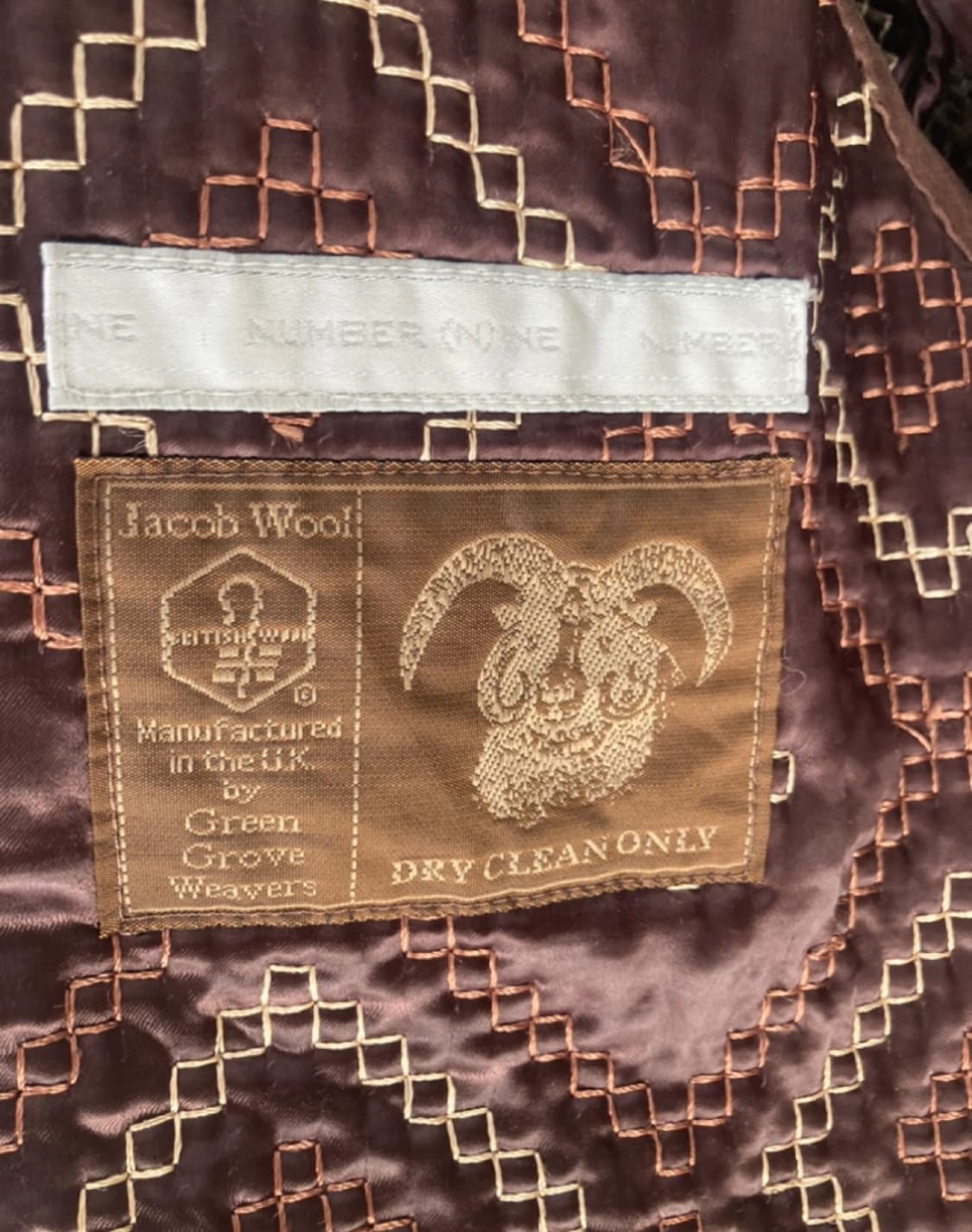 넘버나인 02aw 자켓 상품이미지3