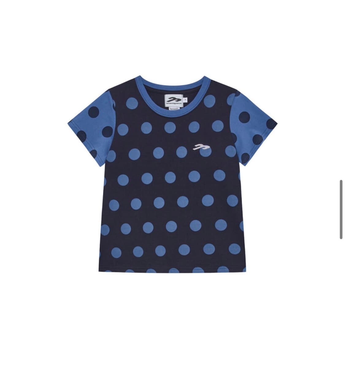 탄산마그네슘 도트 반팔 OS 1회착용 상품이미지1