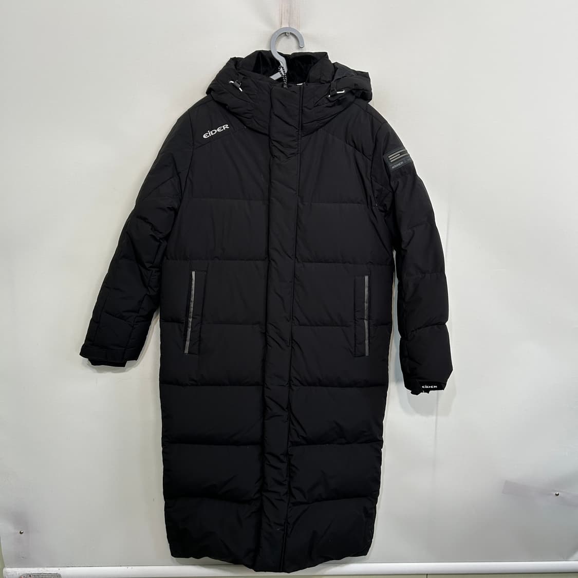 아이더 오리털 롱패딩 블랙 상태최상 여성 66정도 상품이미지1