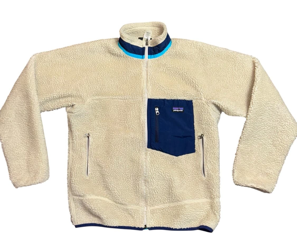 00s 파타고니아 레트로-X 아이보리/네이비 콜롬비아 상품이미지1