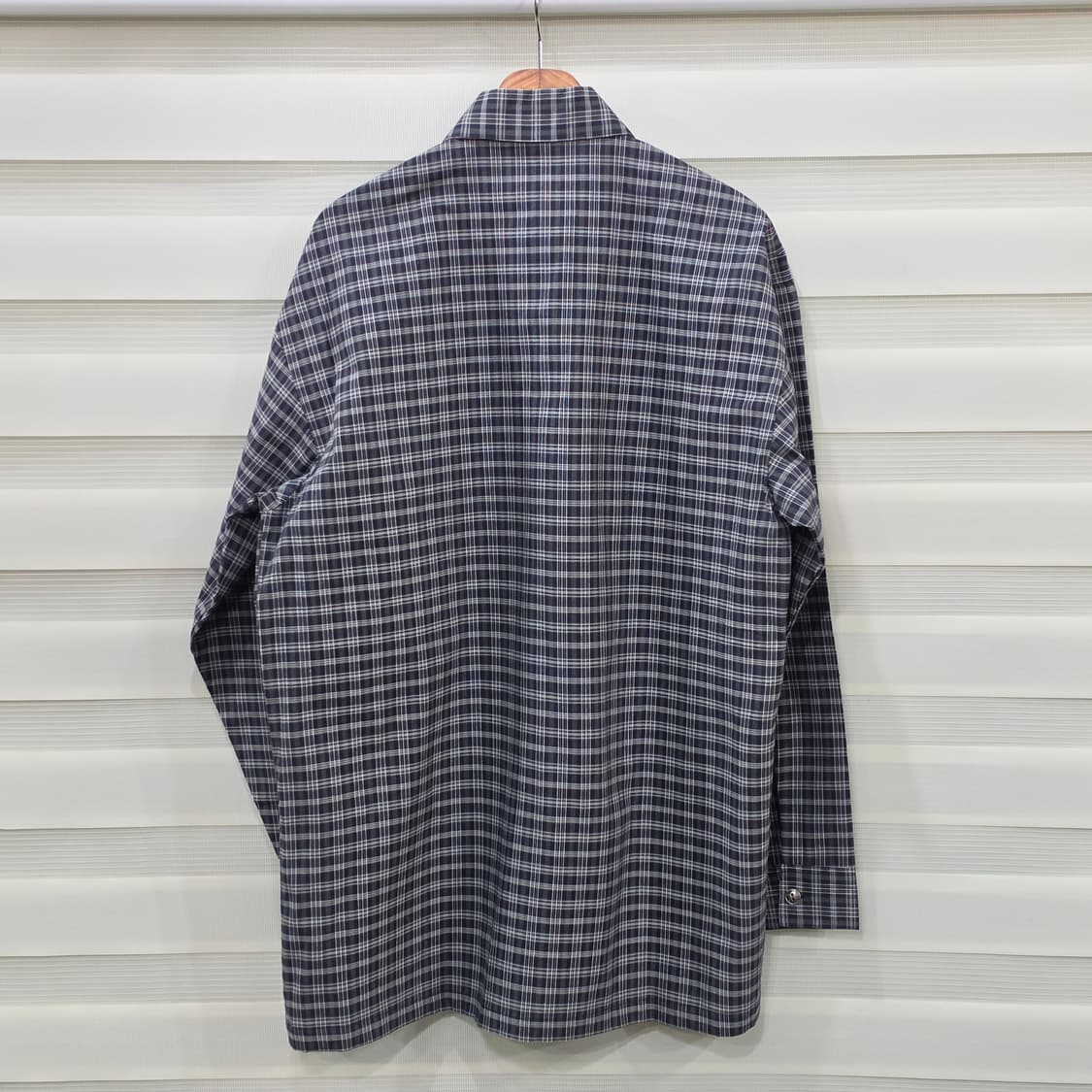 미사용품 COUNTY FB 오버핏 체크셔츠-XL 상품이미지6