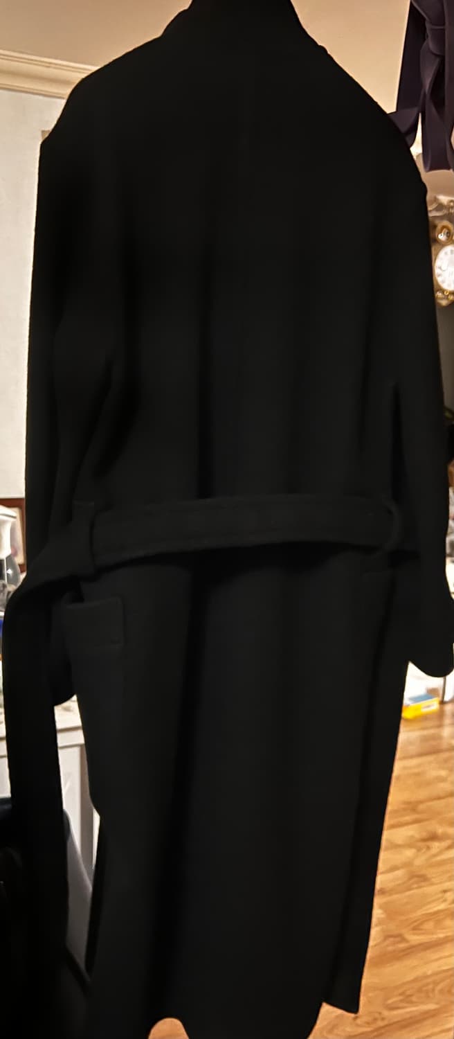 (xxs)르메르 22fw 랩코트 블랙 상품이미지4