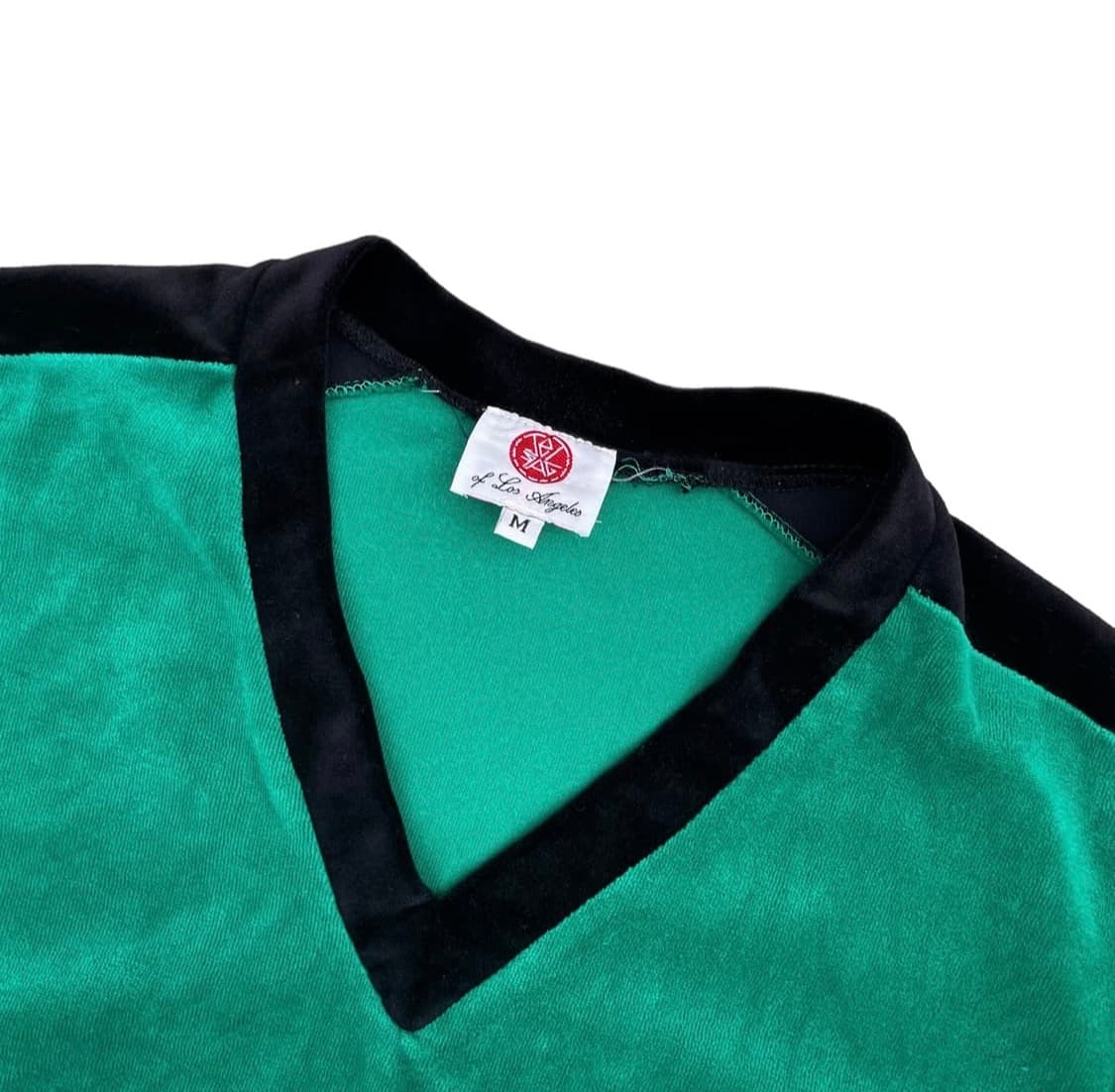 70's two tone velour Top 상품이미지3