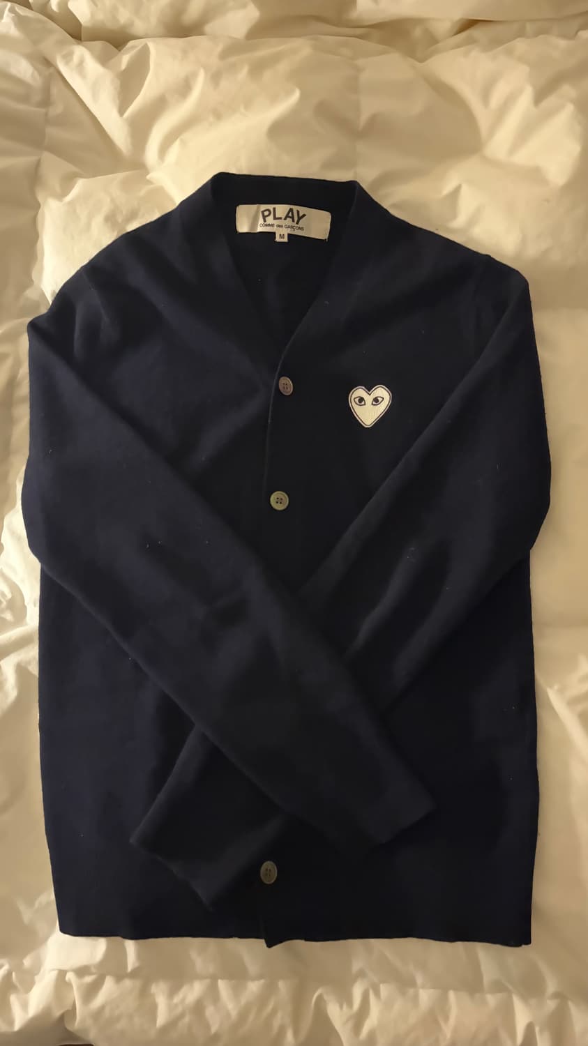 꼼데가르송 가디건 네이비 m 상품이미지1