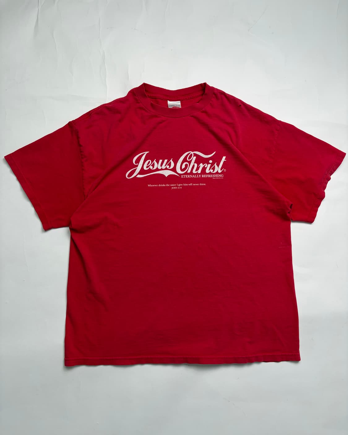 00s Jesus Tee (red) 상품이미지1