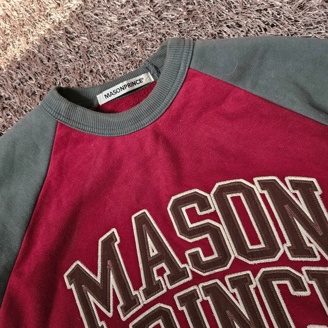 Mason Prince 라글란 스웻 맨투맨 티셔츠 4size 상품이미지4