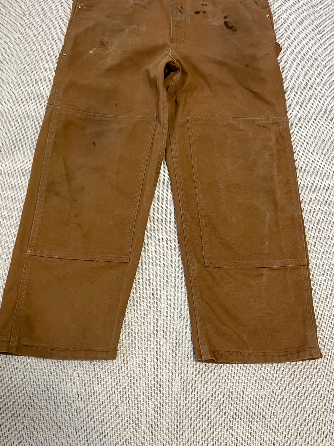 칼하트 덕 캔버스 오버롤 팬츠 J03216 상품이미지2