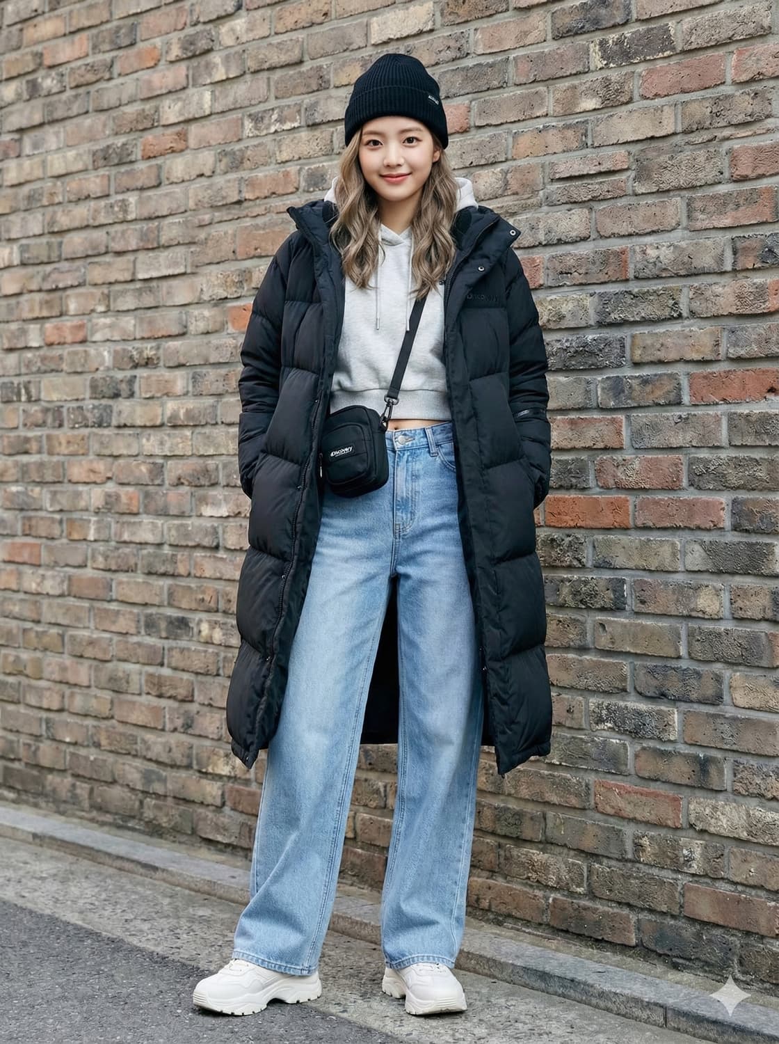 디스커버리 덕다운 롱패딩 블랙_90 상품이미지1