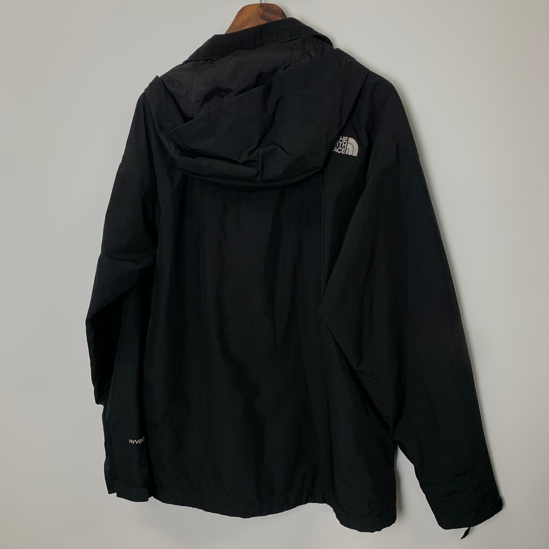 노스페이스 자수로고 블랙 하이벤트 바람막이 상품이미지3