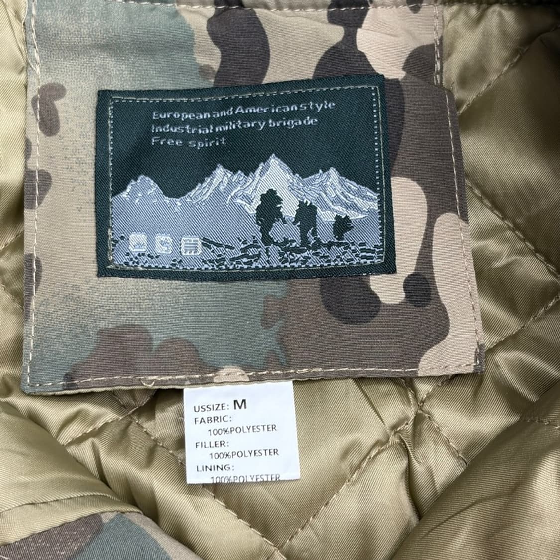 MA-1 카모플라쥬 아메리칸 블루종 M 상품이미지4