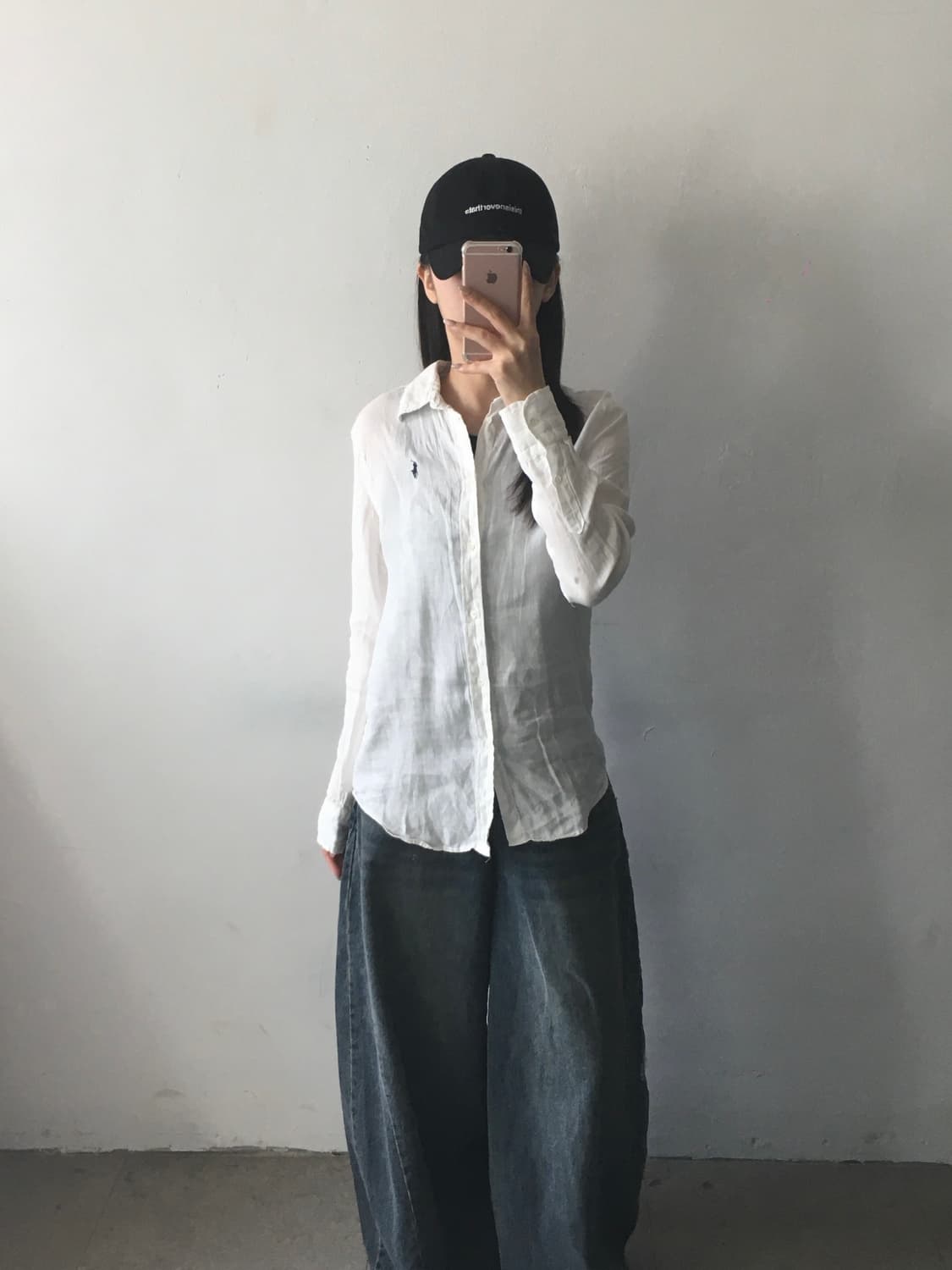 폴로 랄프로렌 자수로고 셔츠 상품이미지1